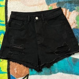 Super cute brand new black shorts from SHEIN